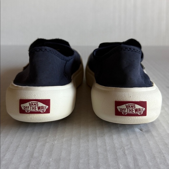 Vans Comfy Cush Authentic Blue Skate Shoes - Picture 8 of 10